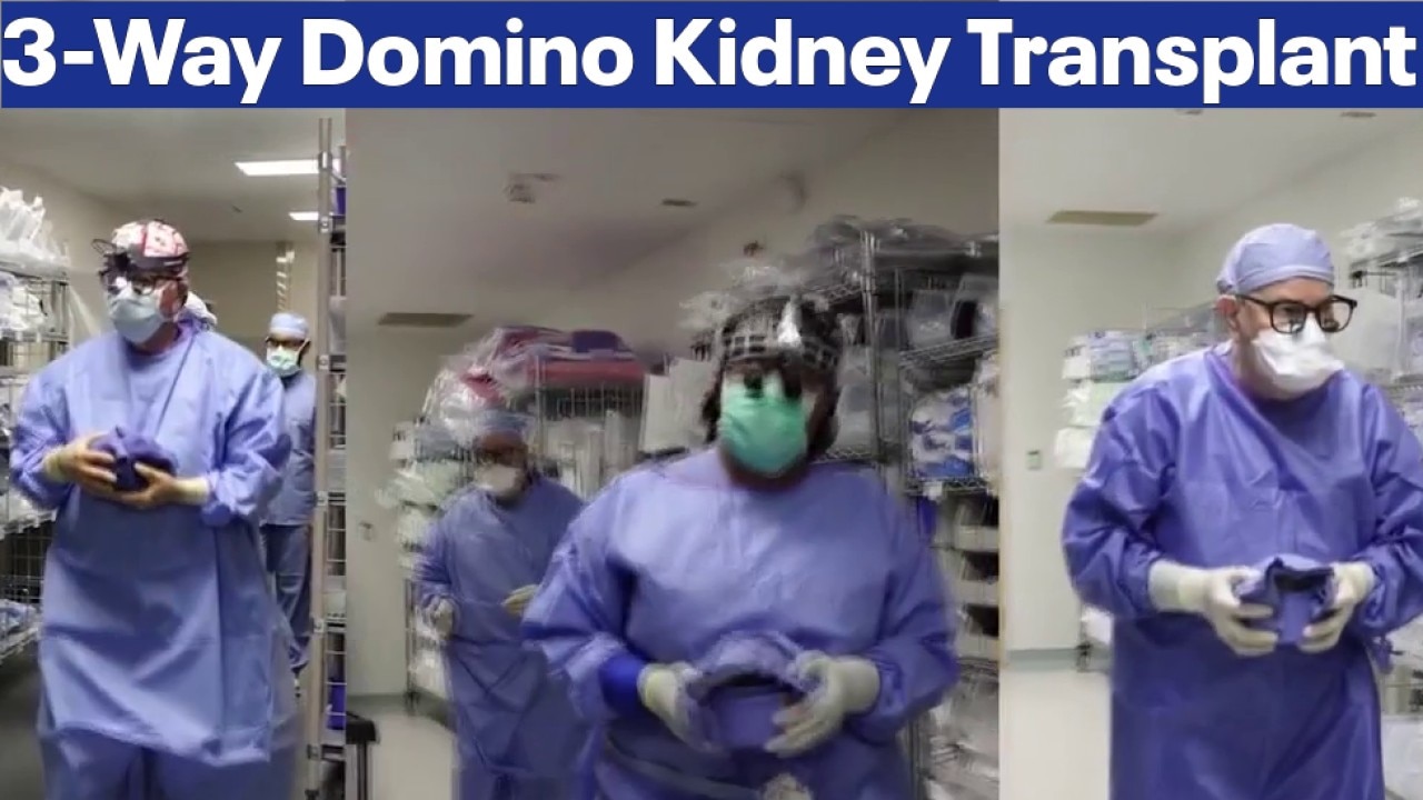 Methodist Dallas Medical Center performs hospital's first-ever 3-way domino kidney transplant