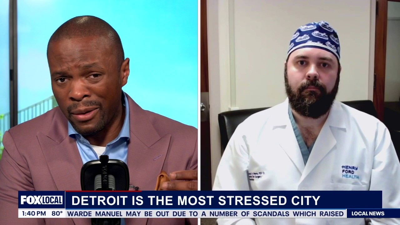 Detroit ranks as most stressed city in America