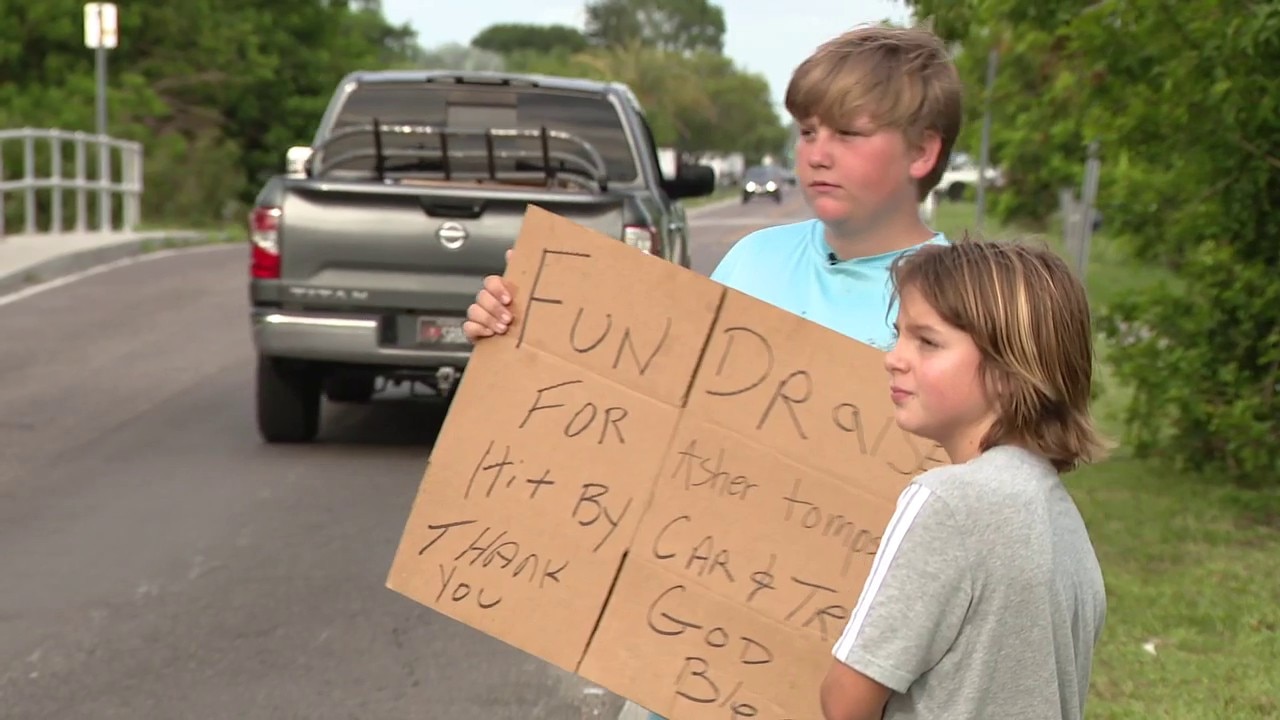 Boys raise money for friend fighting for his life