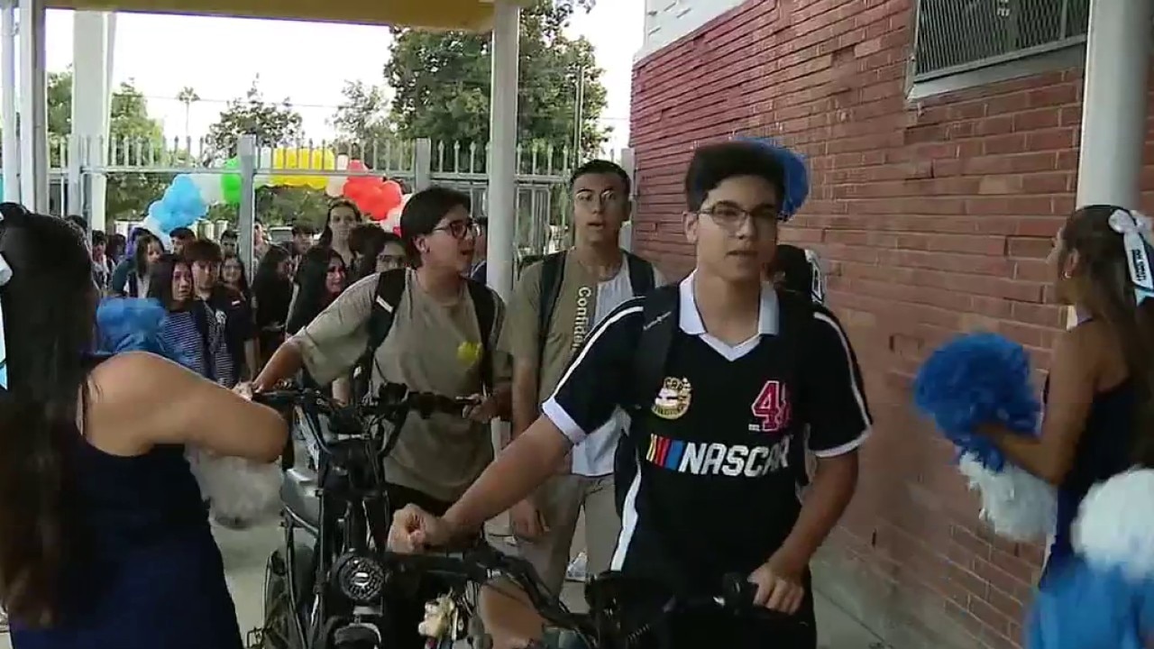 First day of school for LAUSD students