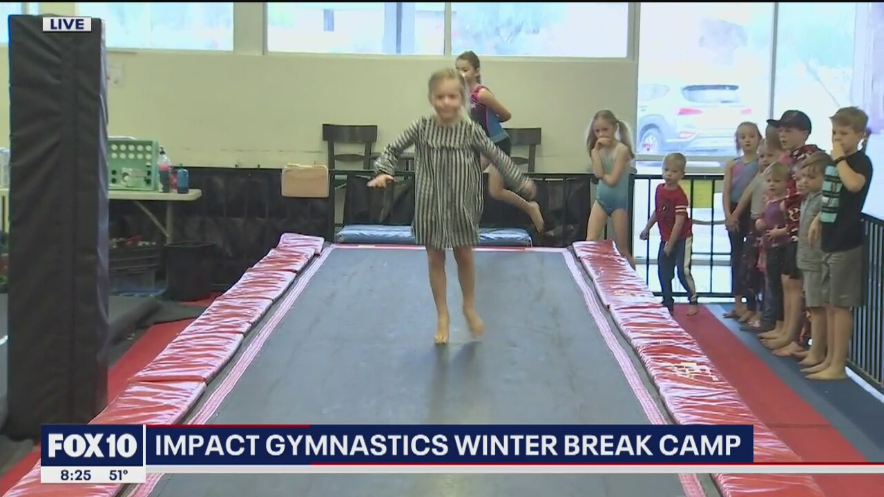 Cory's Corner: Winter break camp at Impact Gymnastics