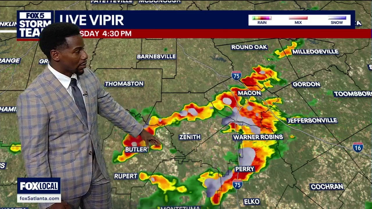 Thursday afternoon weather forecast