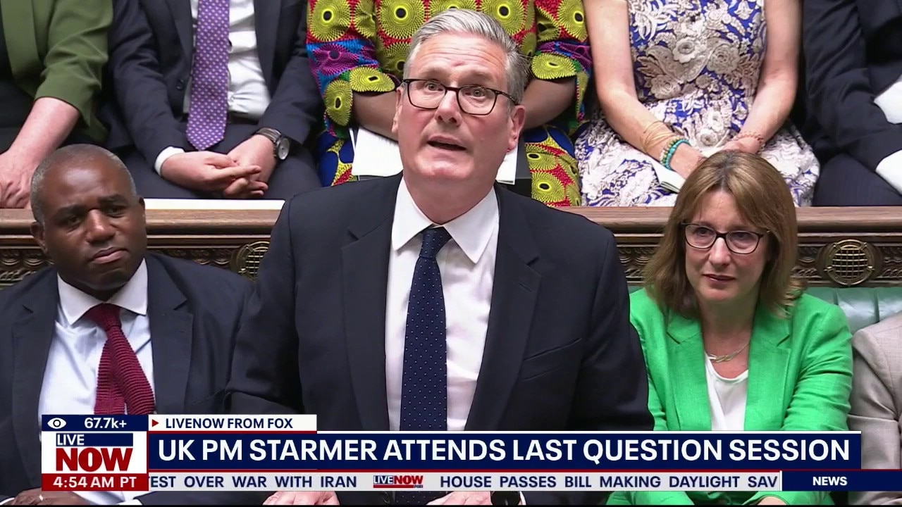 UK PM Starmer gives farewell speech at final session