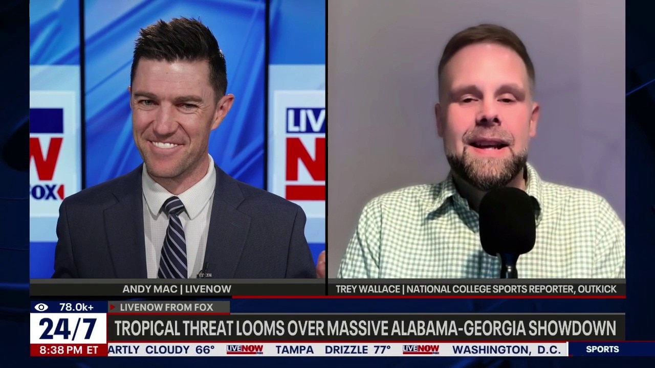 Tropical threat looms over Georgia-Alabama showdown