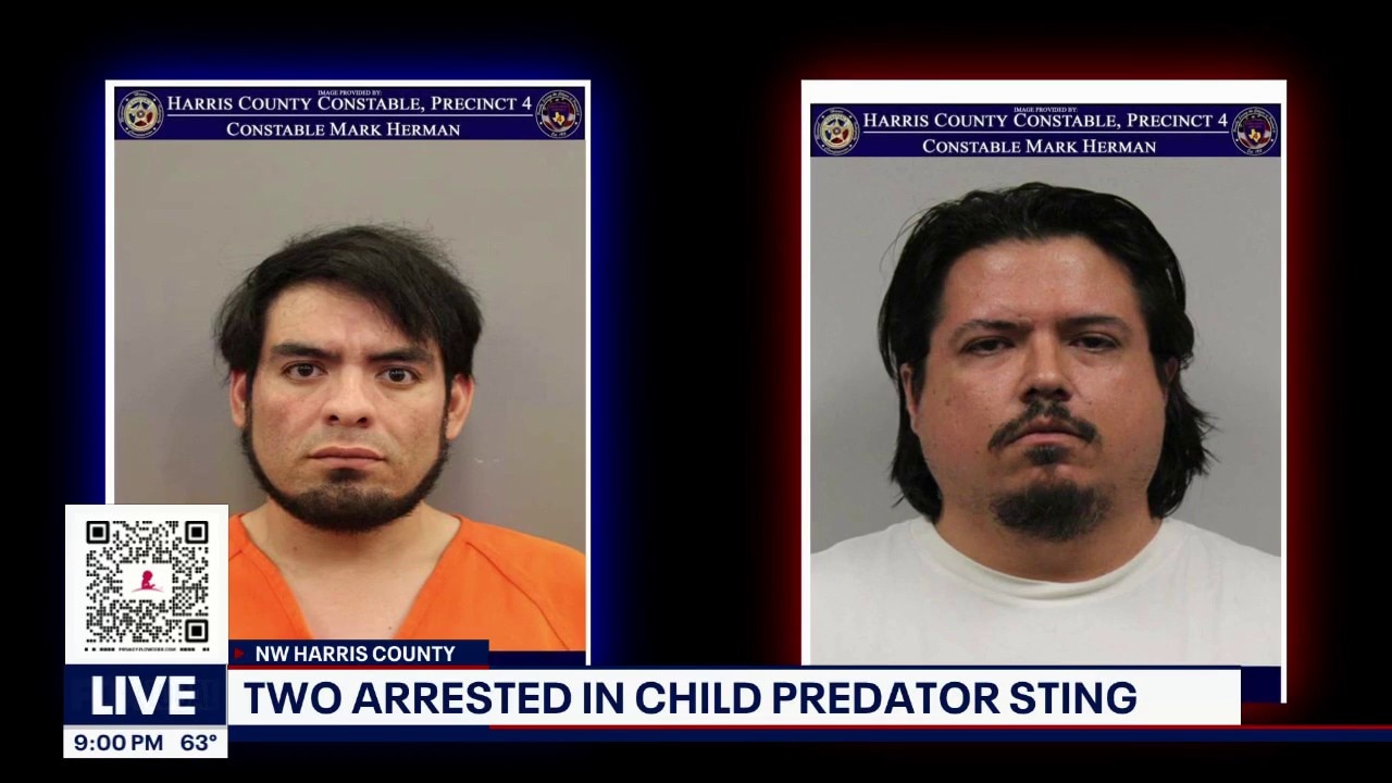 Two arrested in child predator sting in Houston