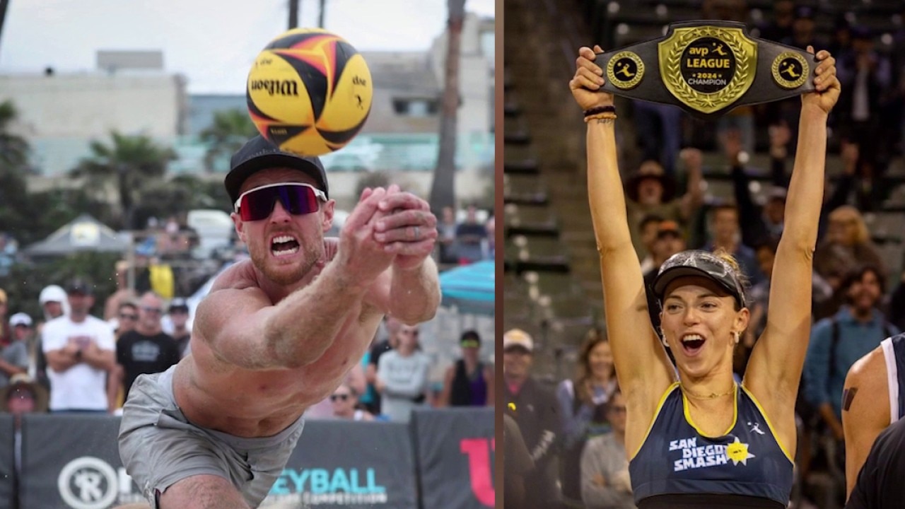 Engaged volleyball stars chase 2028 Olympic dreams
