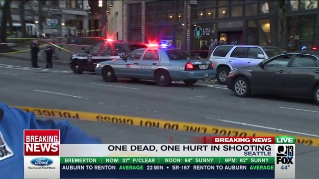 1 killed, another seriously hurt in Pioneer Square shooting