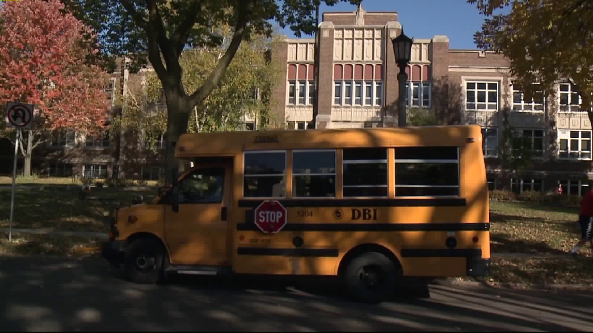 Stranger near Whitefish Bay school
