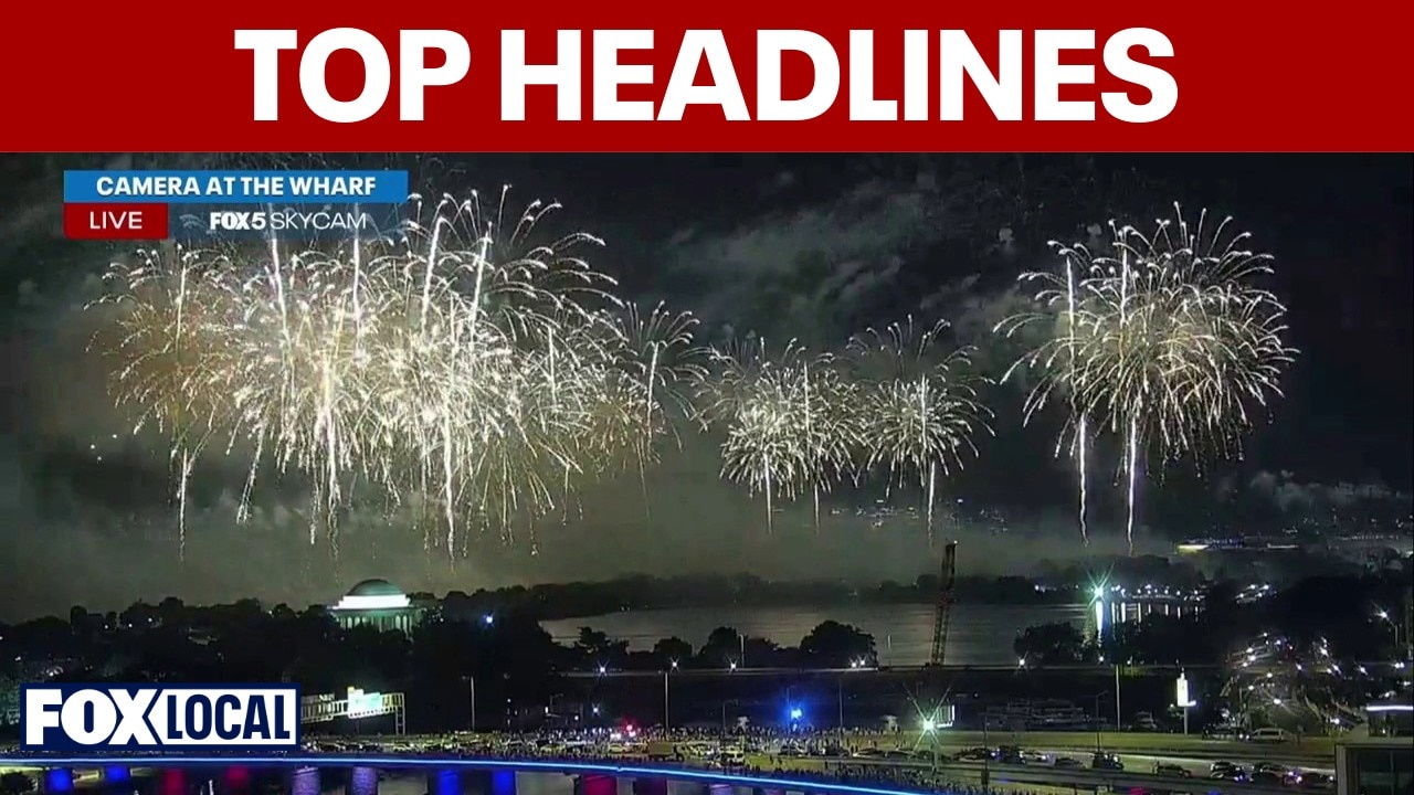 July 4th in DC recap; deadly house fire in Maryland | TOP STORIES