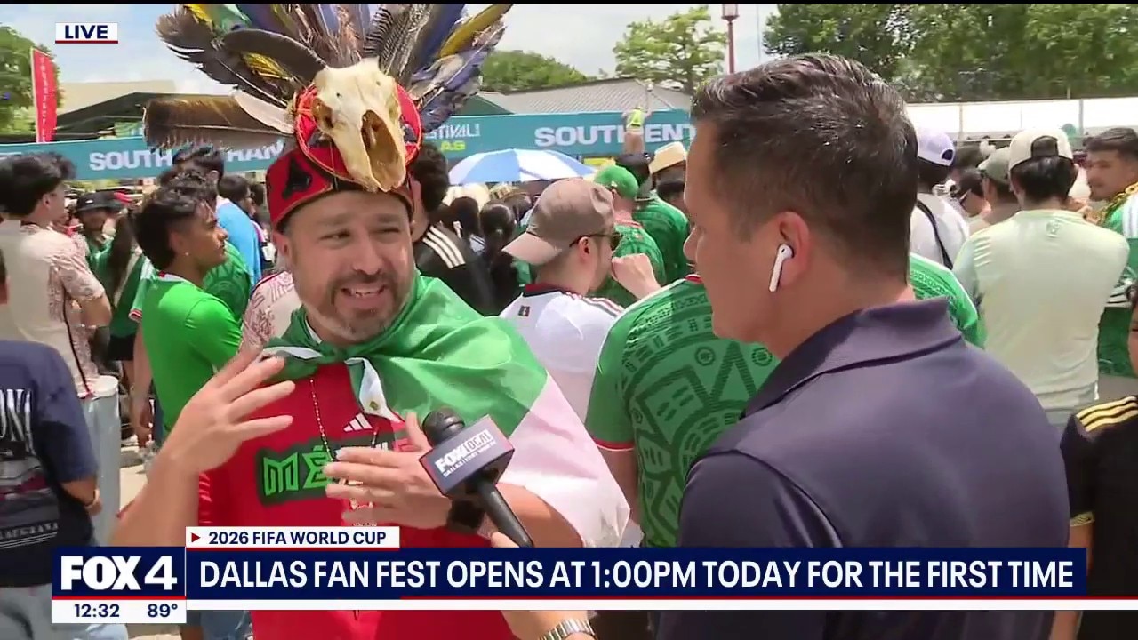 FIFA Fan Fest opens in Dallas