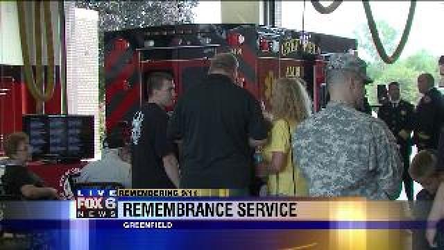 9/11 memorial service held in Greenfield
