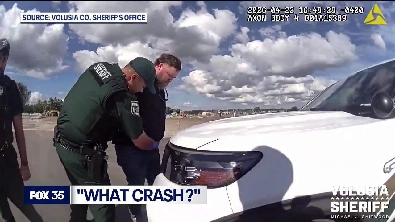 Deputies arrest driver after 3-wheel chase on interstate 4