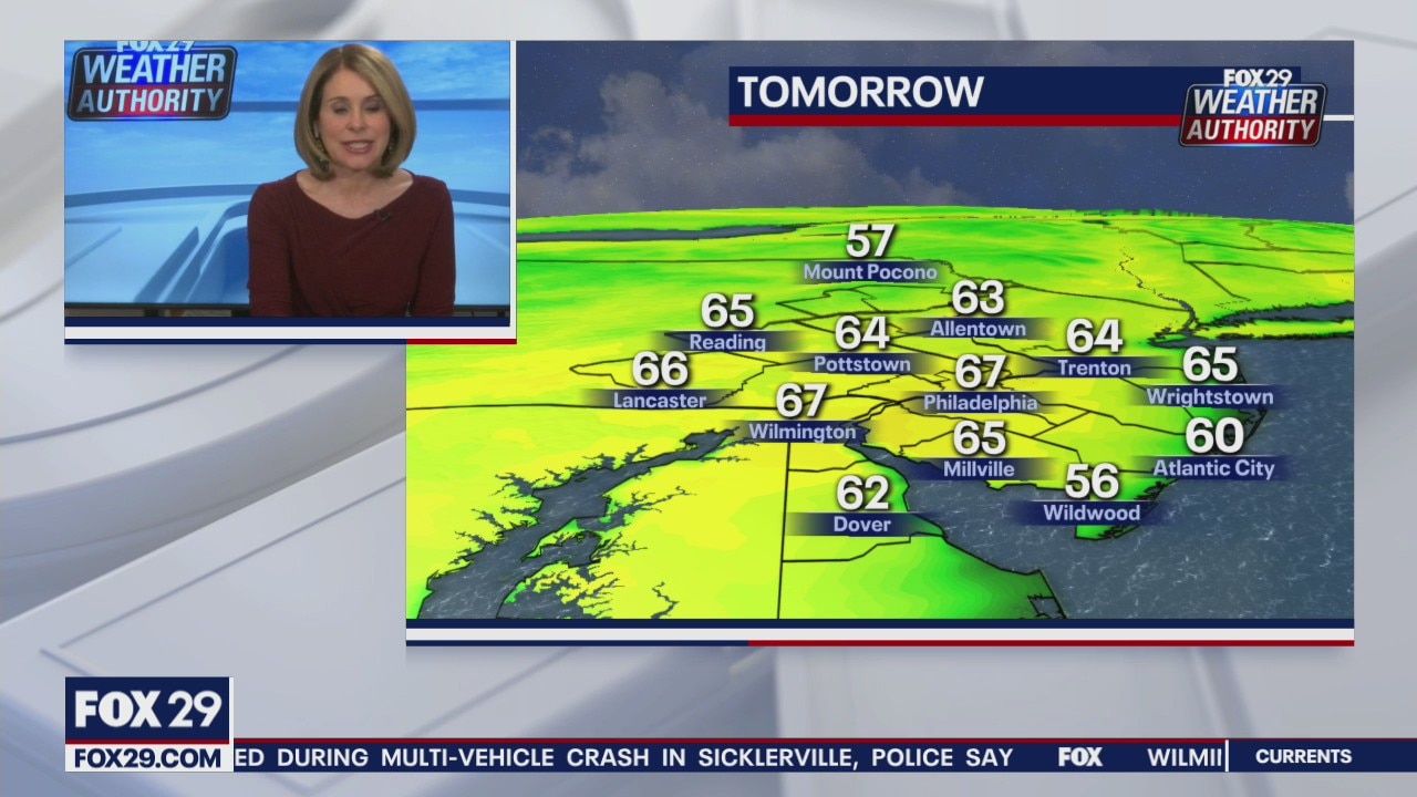 FOX 29 Weather Authority: 7-Day Forecast (Monday update)