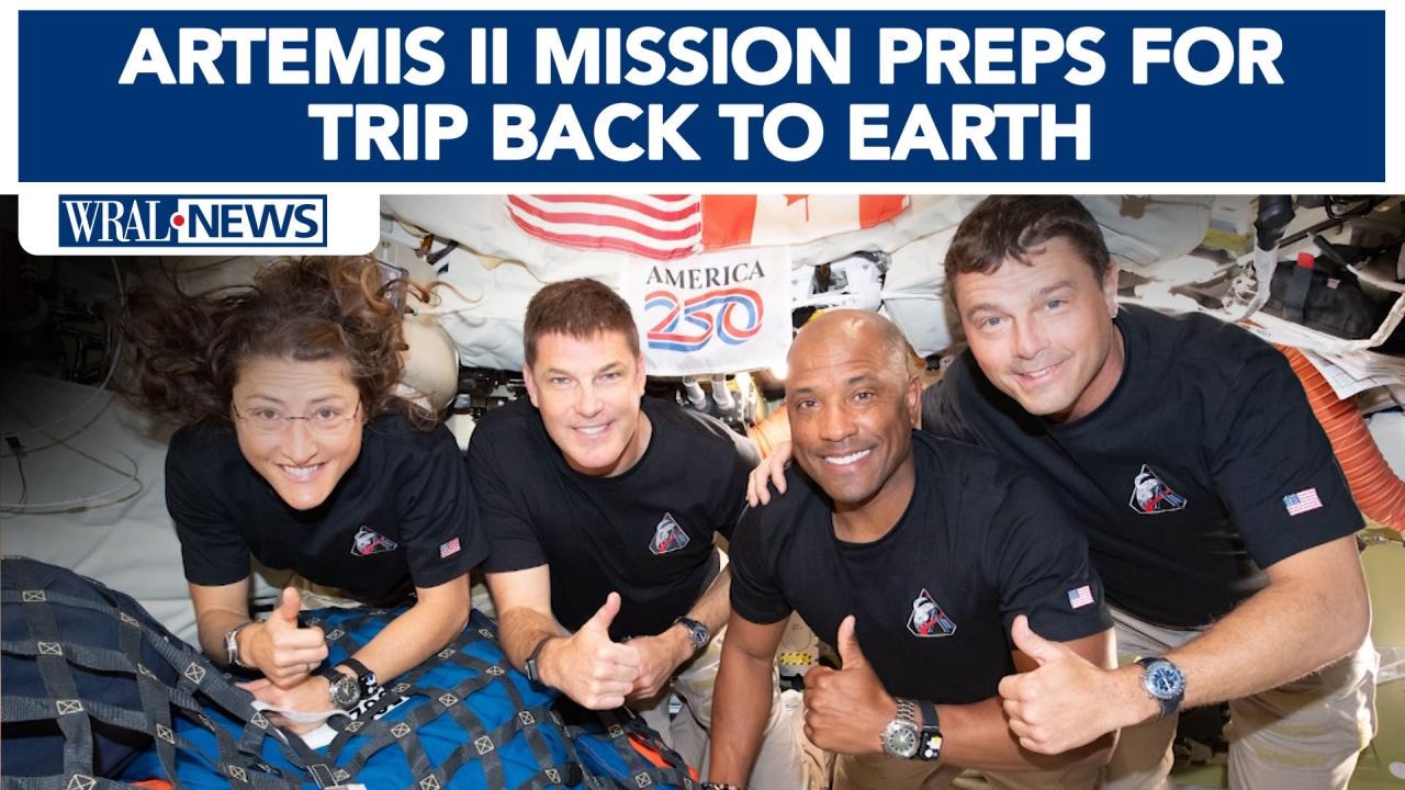 Final checks underway as Artemis II prepares for re-entry