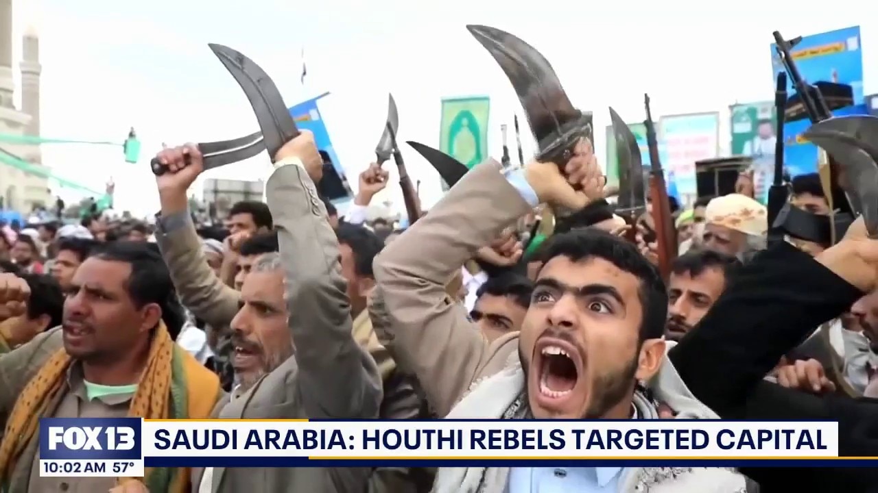 Saudi Arabia: Houthi rebels targeted capital
