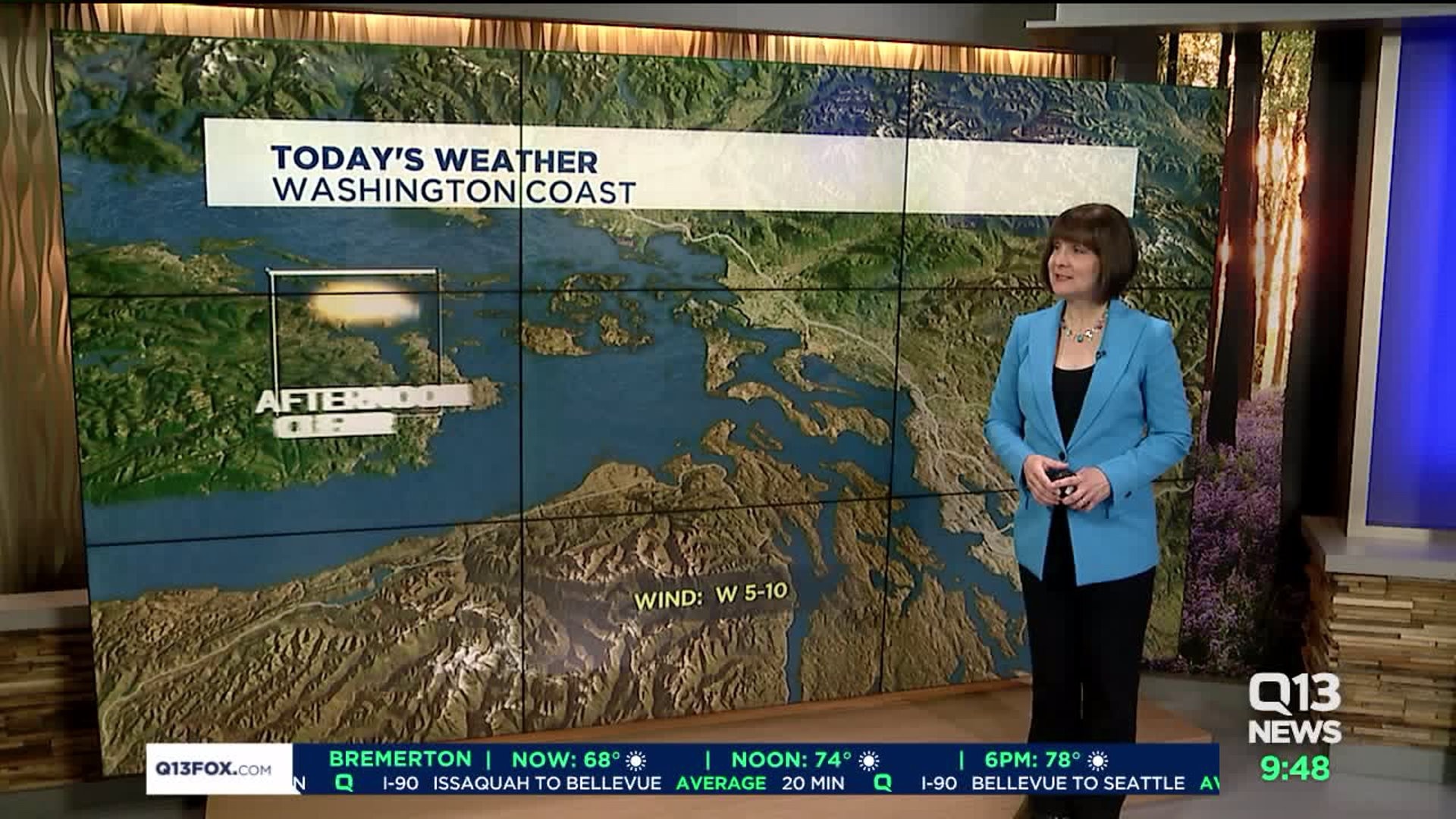 Hazy conditions across Western Washington