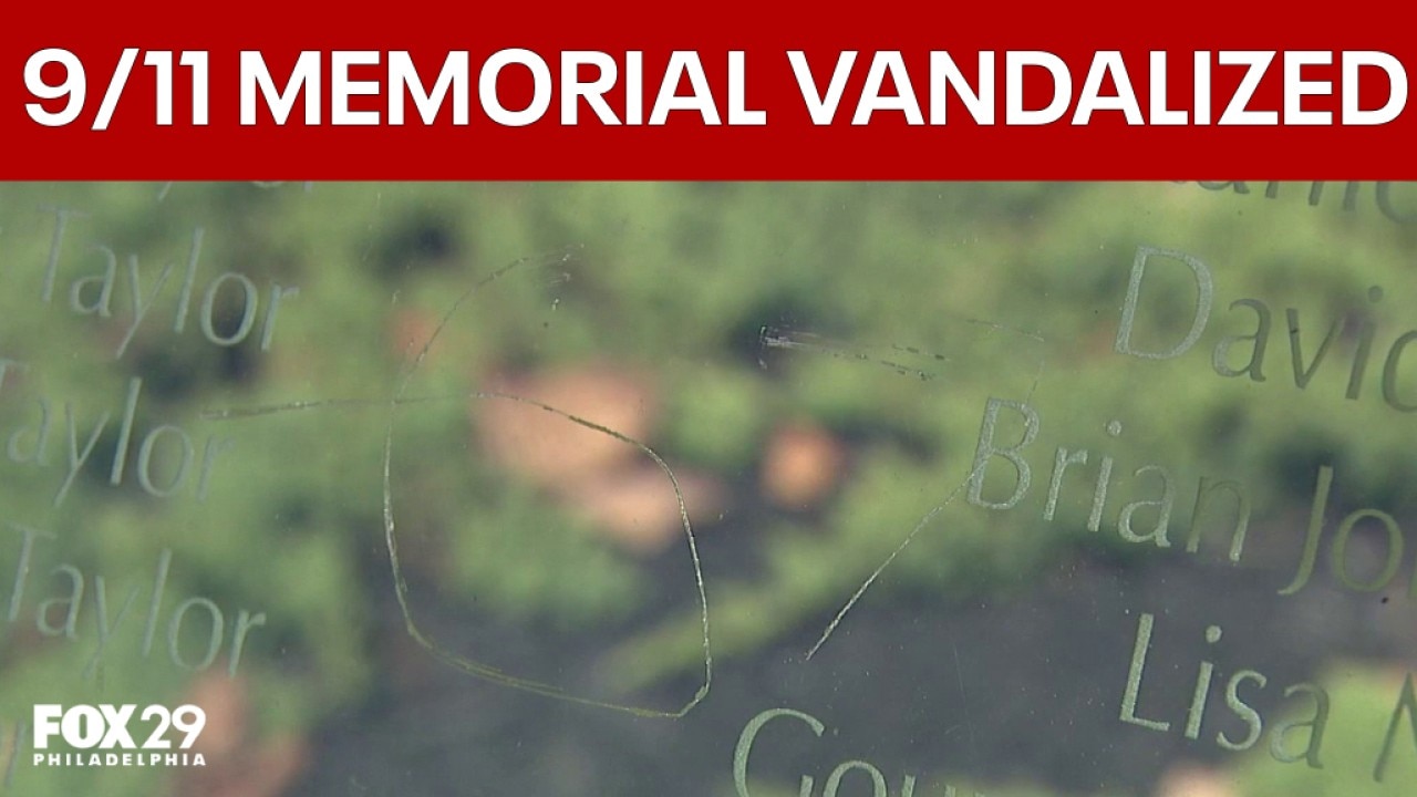 Yardley 9/11 memorial vandalized, police investigating