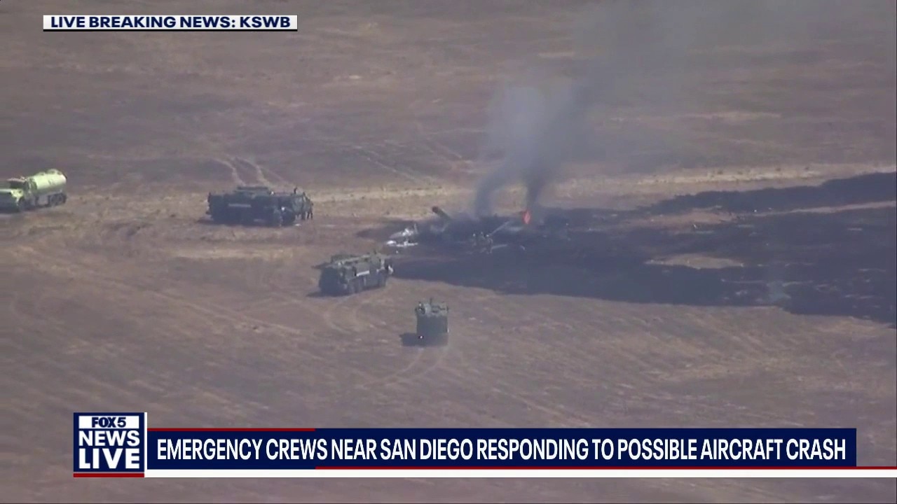 Emergency crews respond to possible F-35 crash near San Diego