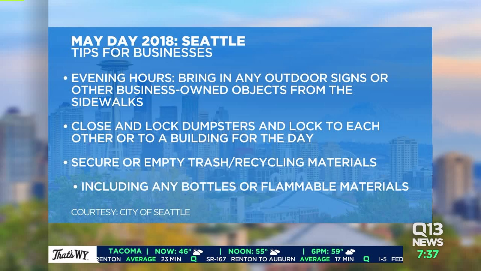 May Day Preparations and Tips