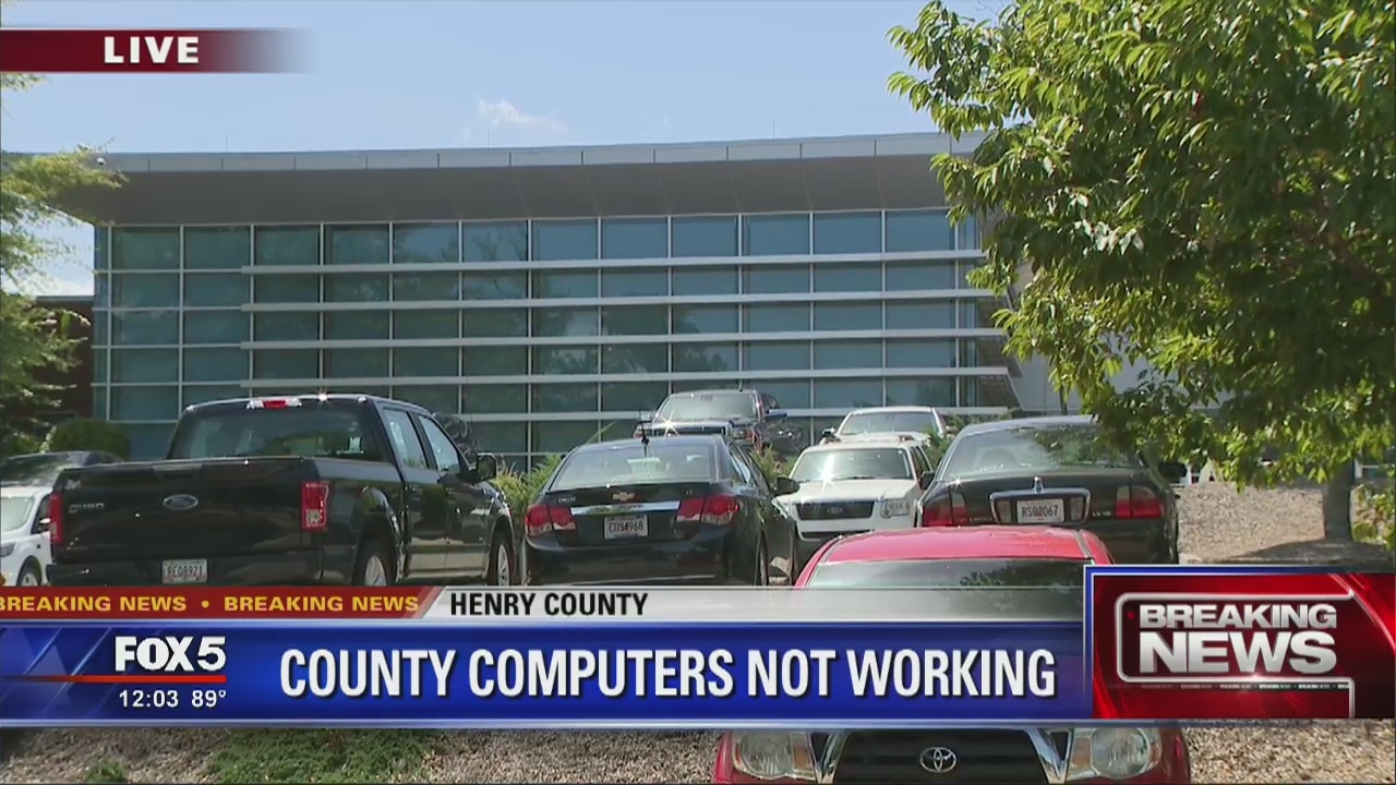 Henry County computer systems not working