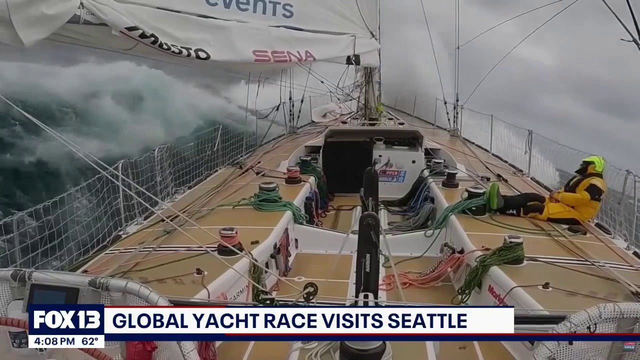 Clipper Round the World Yacht Race stops in Seattle