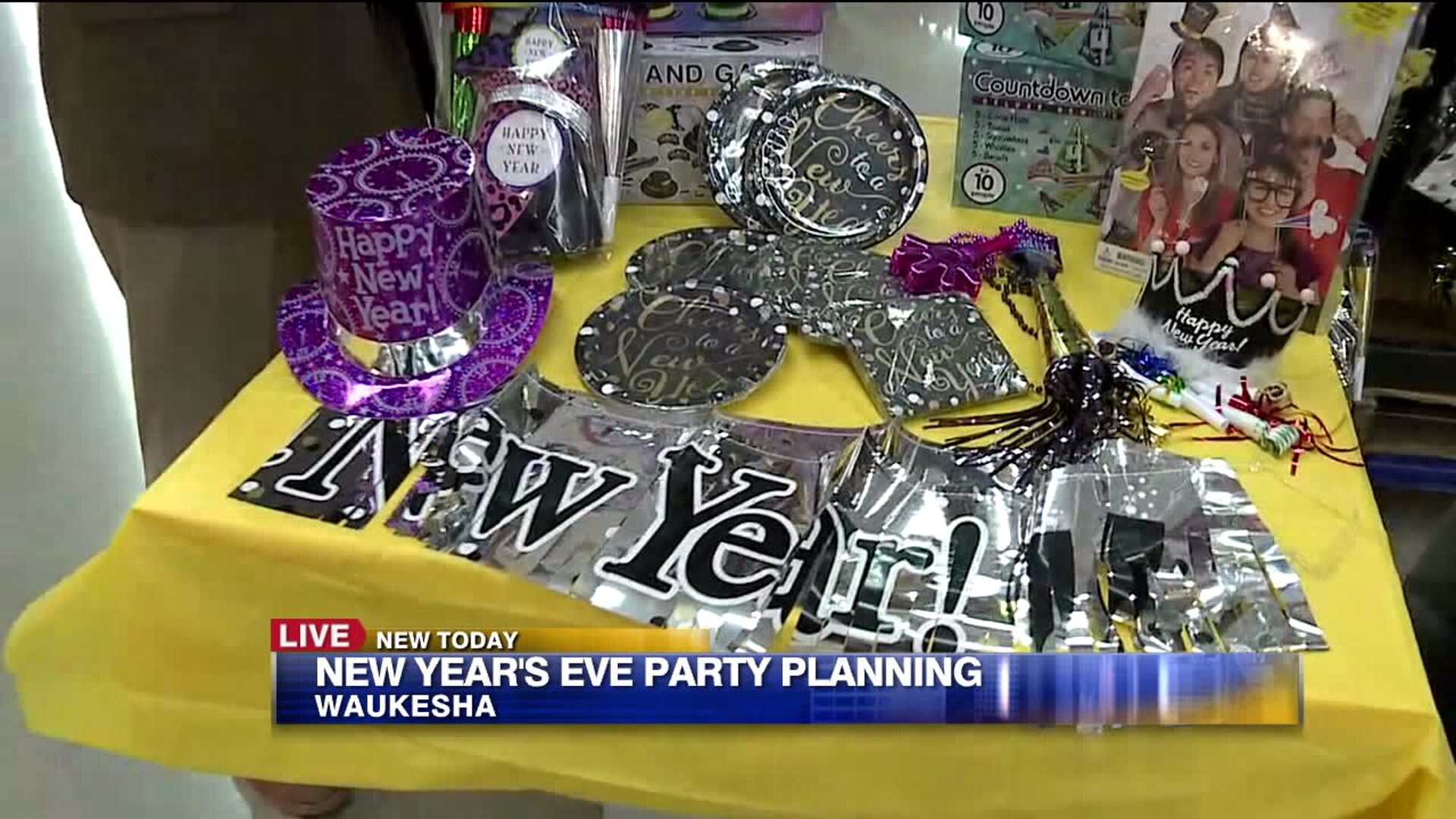 NYE decoartions