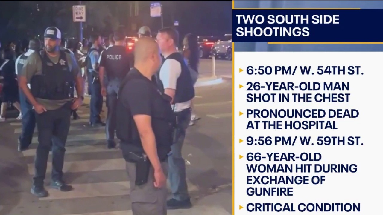 Chicago police investigate pair of South Side shootings