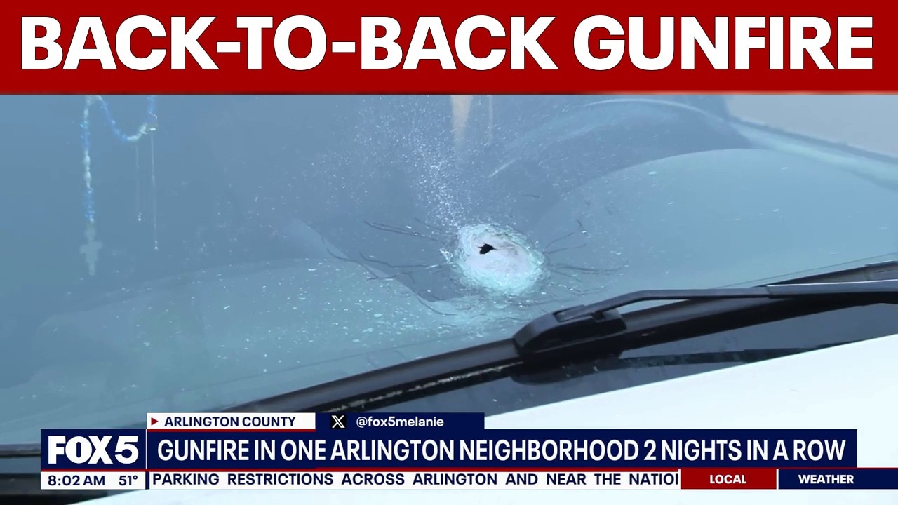 Police investigate after back-to-back night gunfire in Arlington neighborhood
