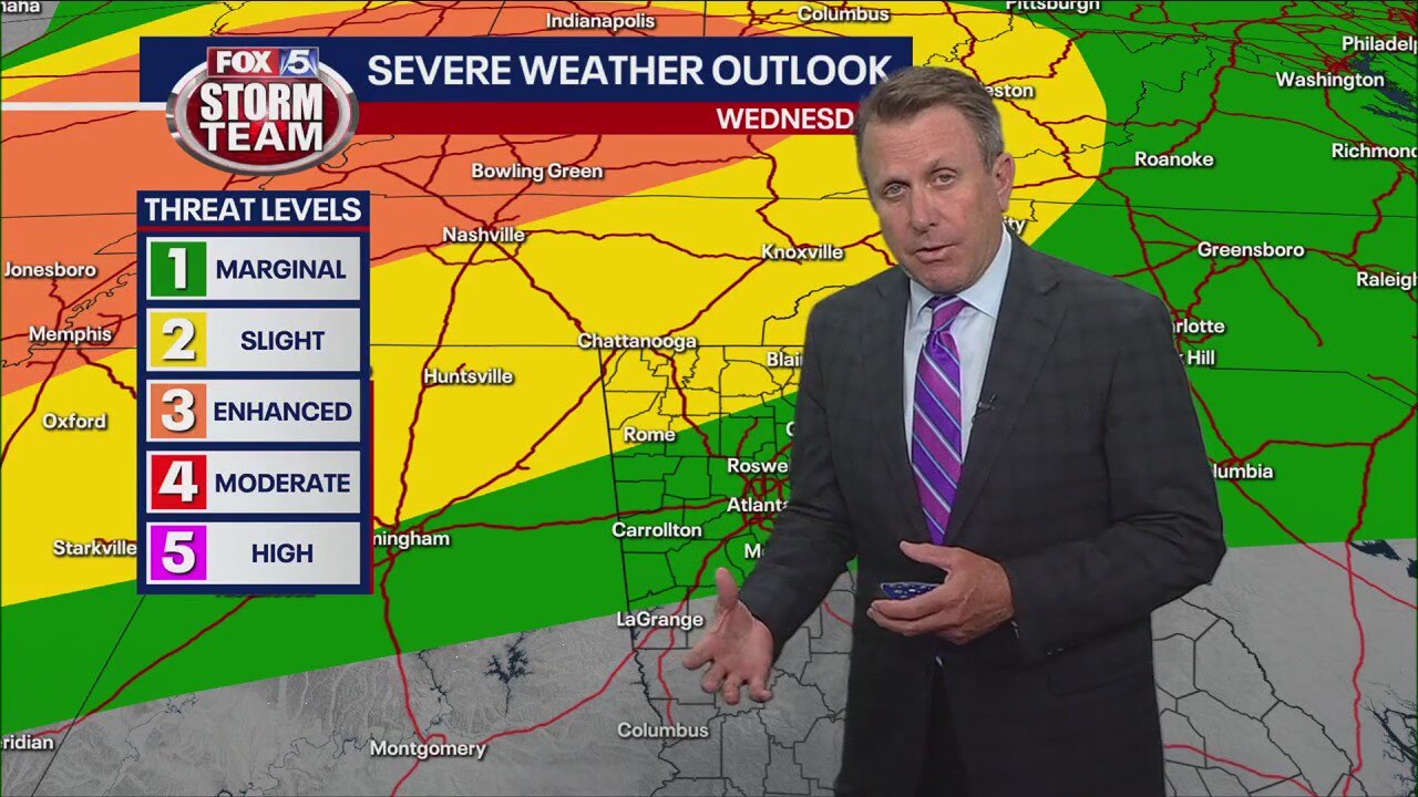 Monday afternoon forecast May 6, 2024