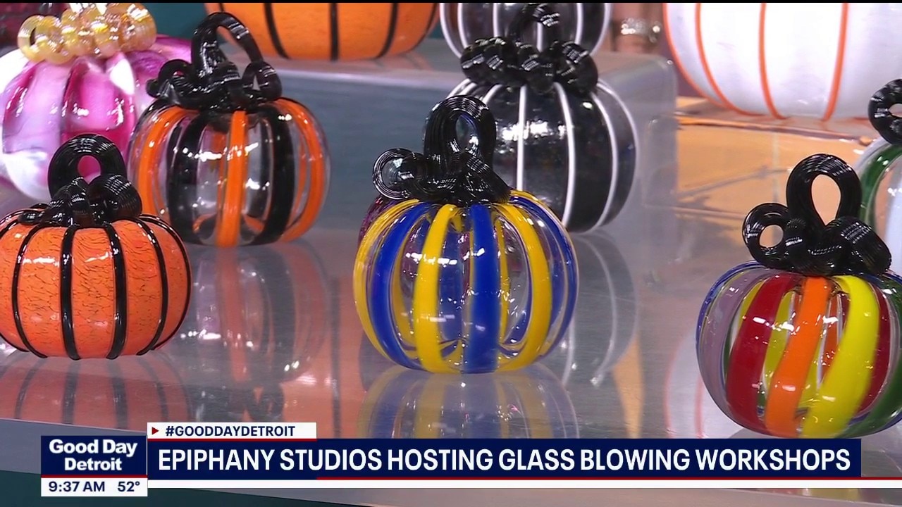 Epiphany Studios hosting glass blowing workshops