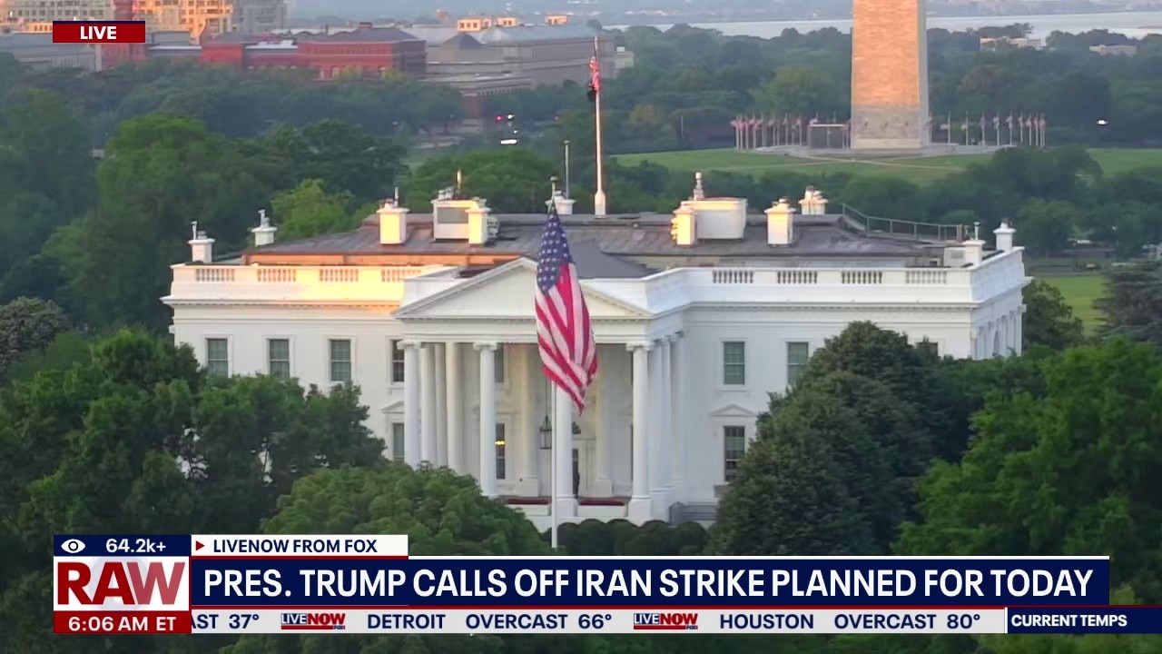 Trump calls off Iran strike planned for Tuesday