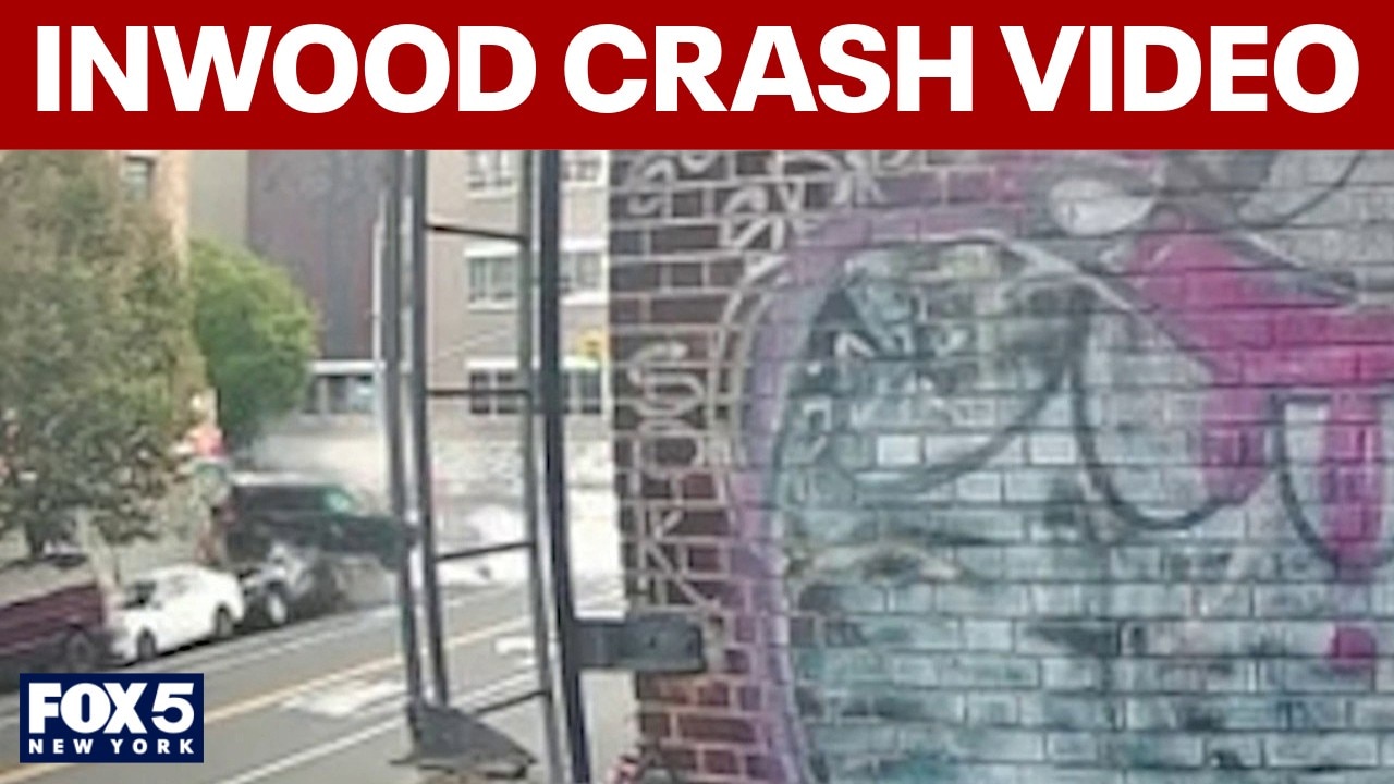 Video shows moment Corvette collision sends SUV flying in Inwood