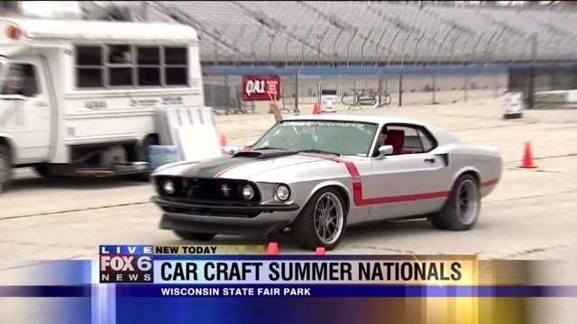 Carl hits the autocross track as he previews Car Craft Summer Nationals