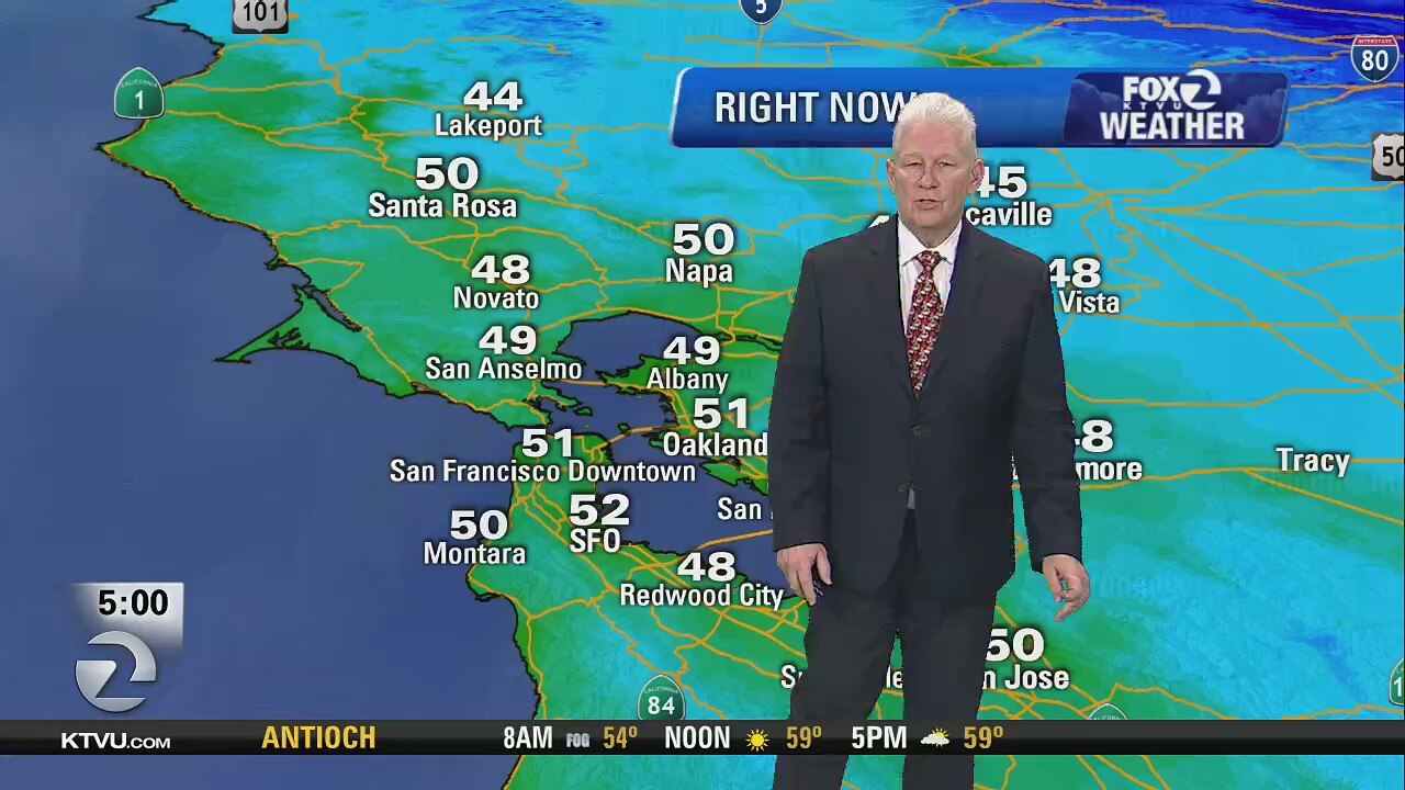 Cool, cloudy, chance of rain