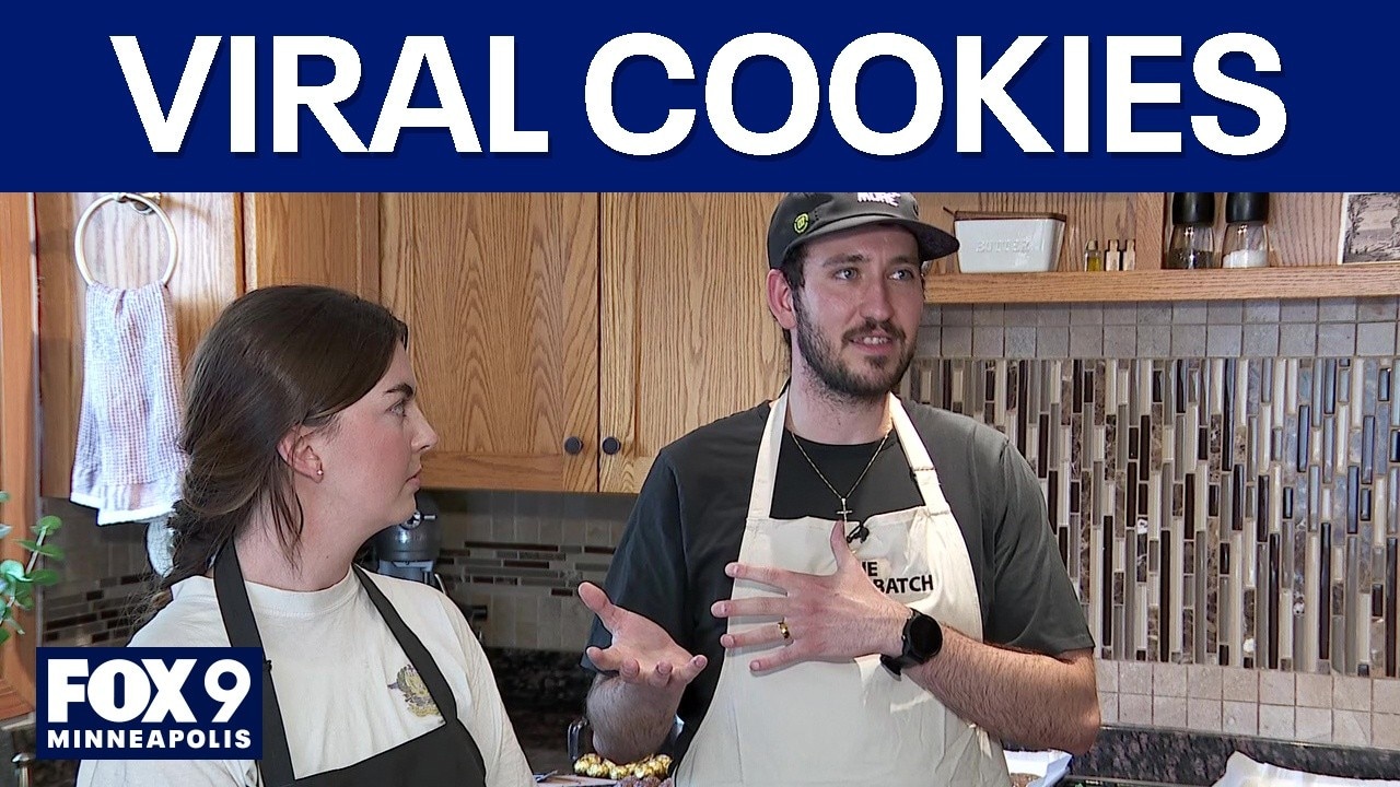 Minneapolis couple goes viral for homemade cookies