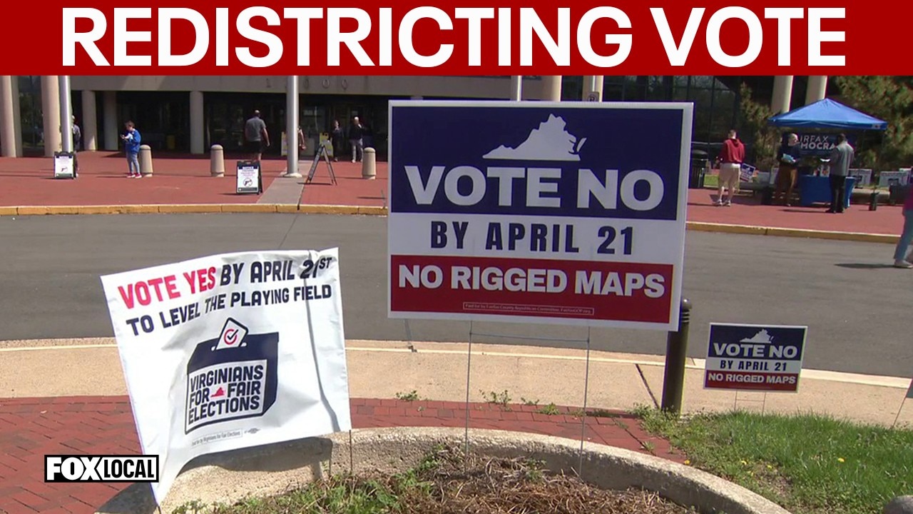 TOP STORIES: Virginia voters cast ballot in redistricting referendum