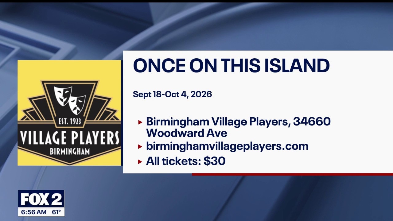 "Once On This Island" at the Birmingham Village Players