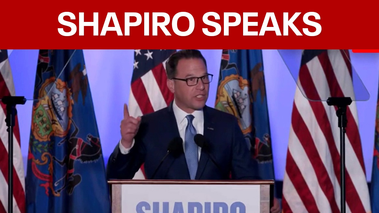 Governor Josh Shapiro delivers Primary Night remarks