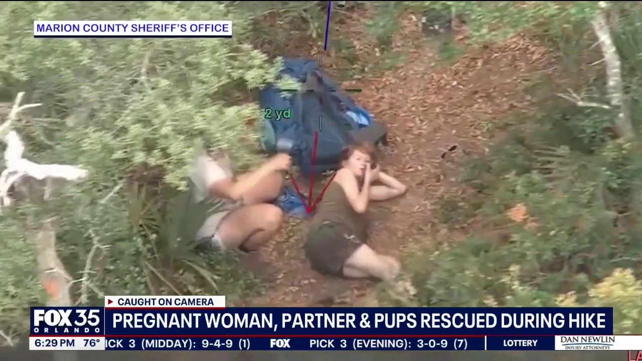 Pregnant woman rescued after emergency in Ocala National Forest