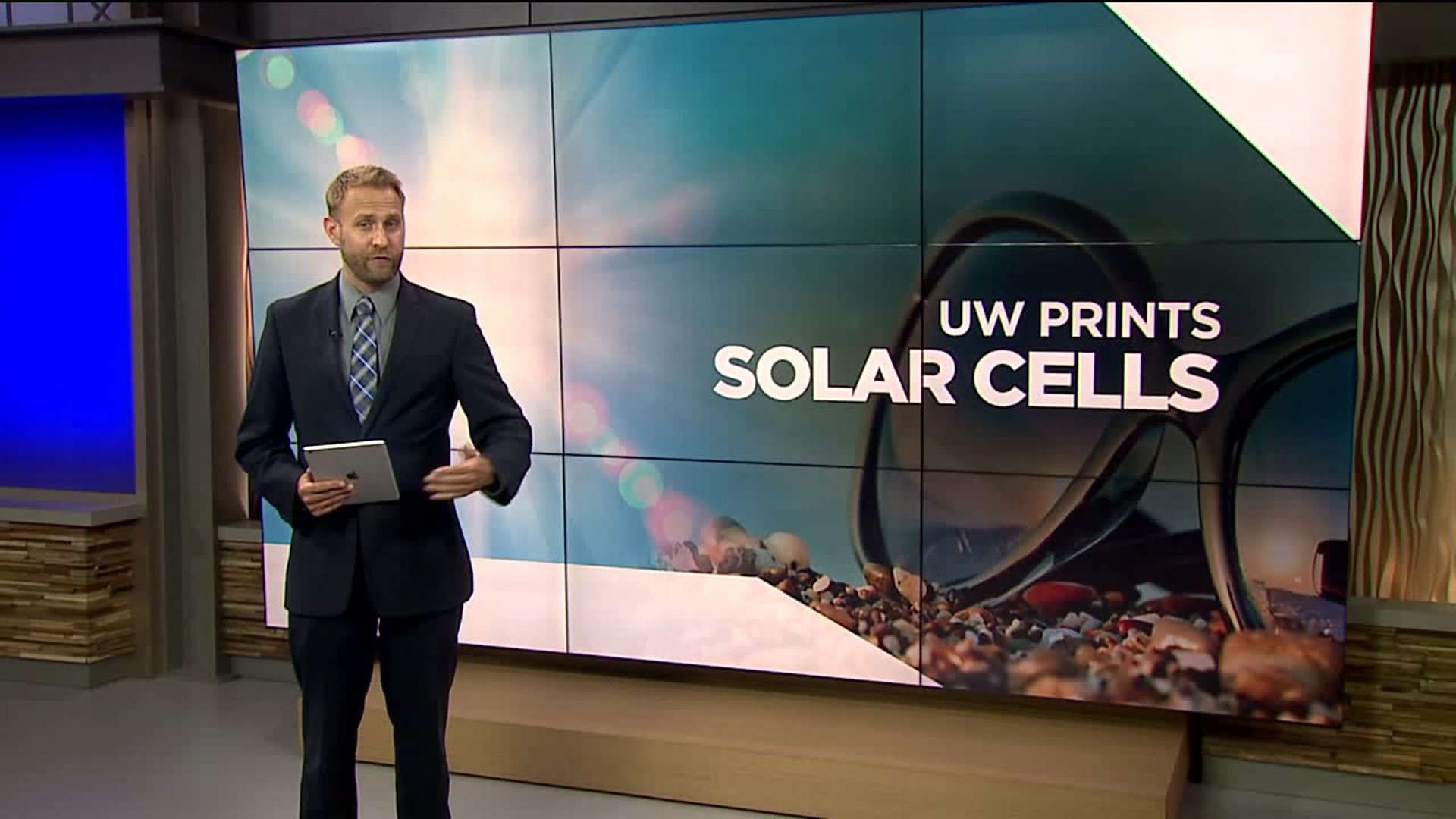 UW researchers print solar cells