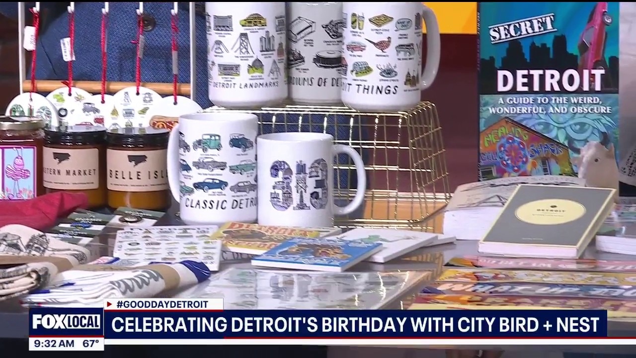Celebrating Detroit's birthday with City Bird + Nest