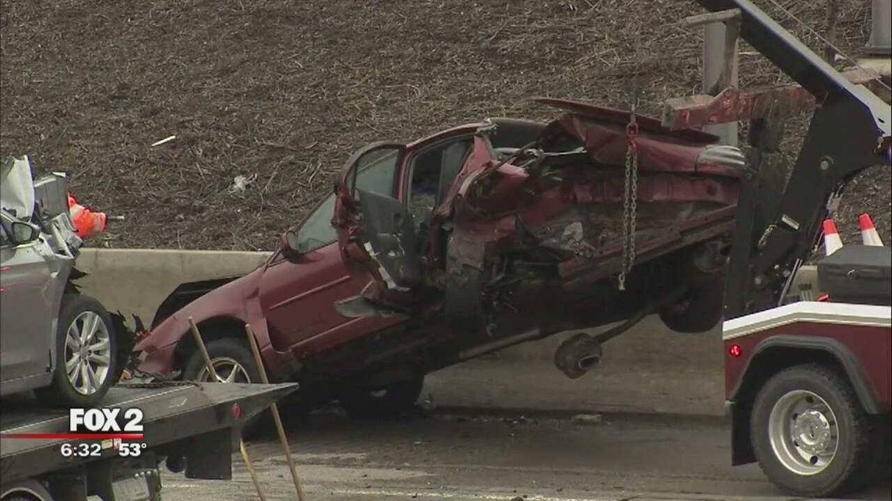Police: Speed a factor in fatal I-696 crash after driver ran out of gas