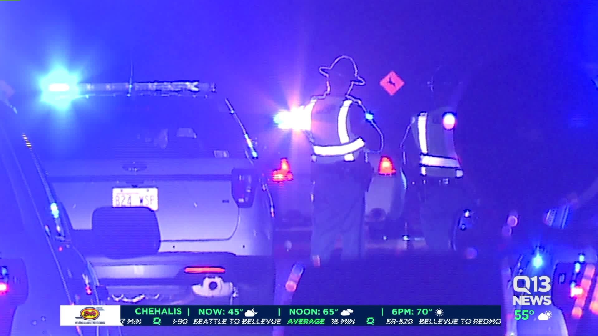 Man hit, killed while helping girlfriend with broken down car on I-90