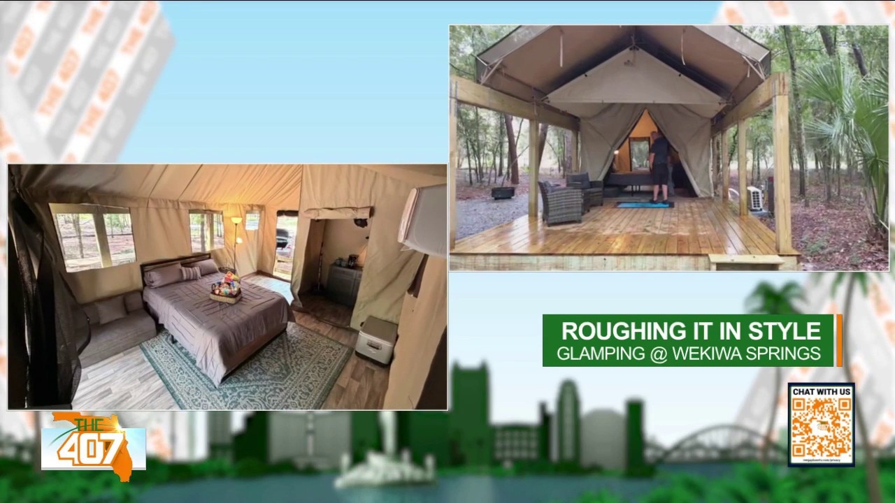 First look inside Wekiwa Springs’ all-new glamping tents