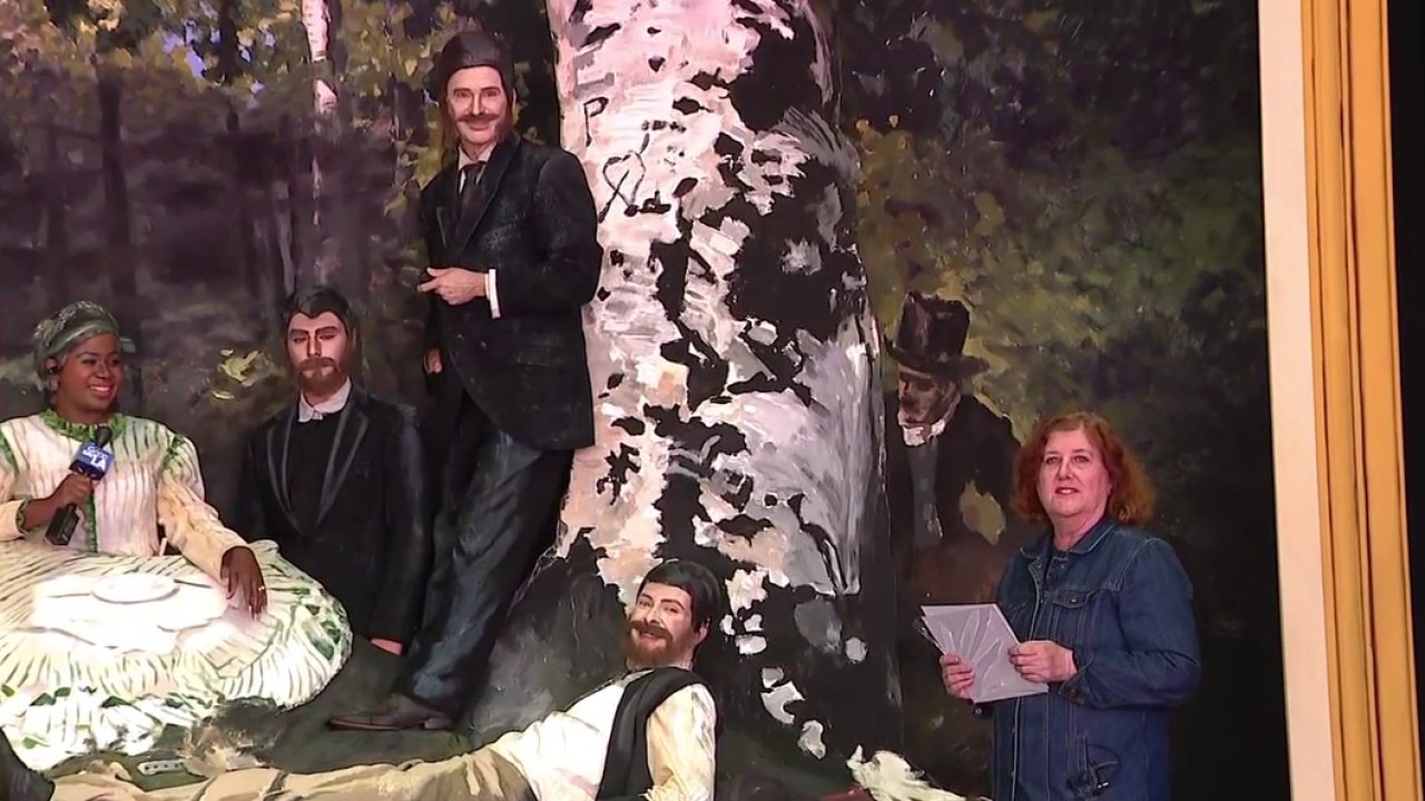 Getting into character at Pageant of the Masters 2026