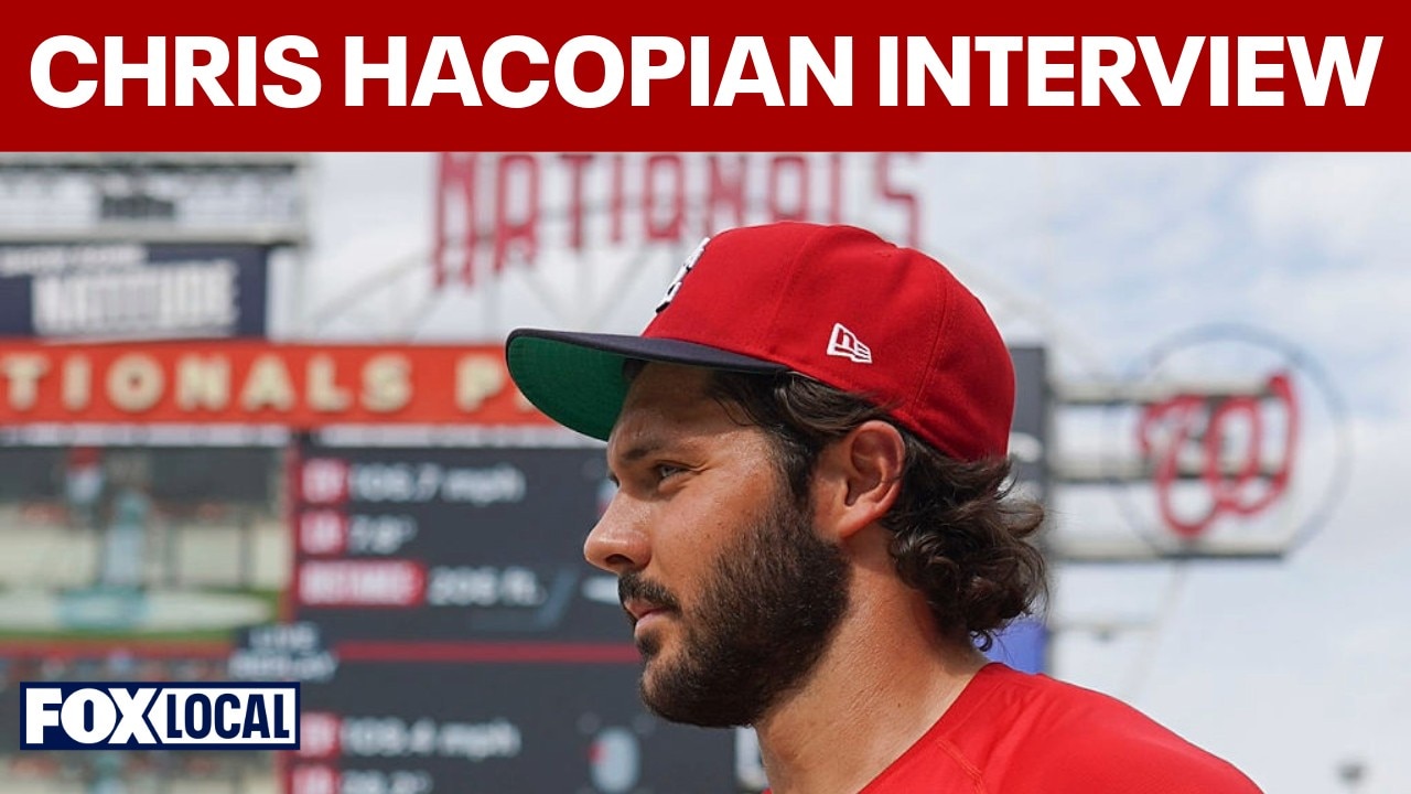 Nationals top selection Chris Hacopian experiences his new home stadium