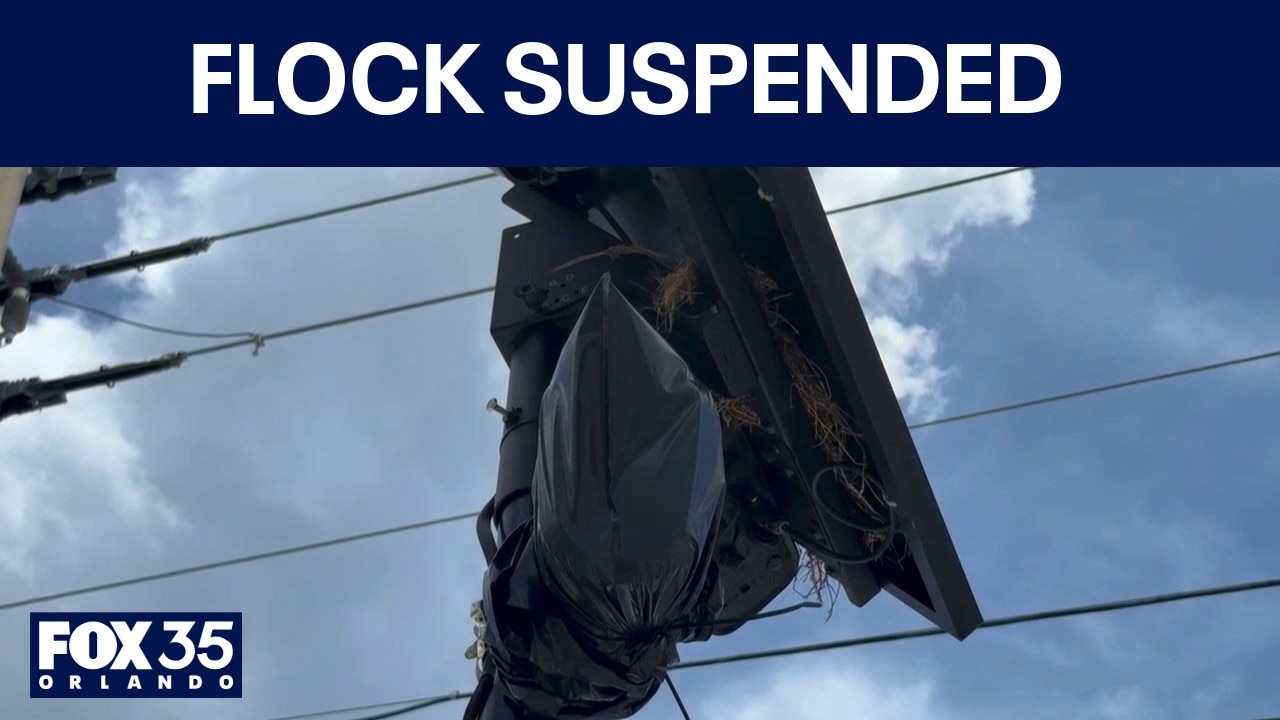 Palm Bay covers FLOCK cameras after suspension due to permits