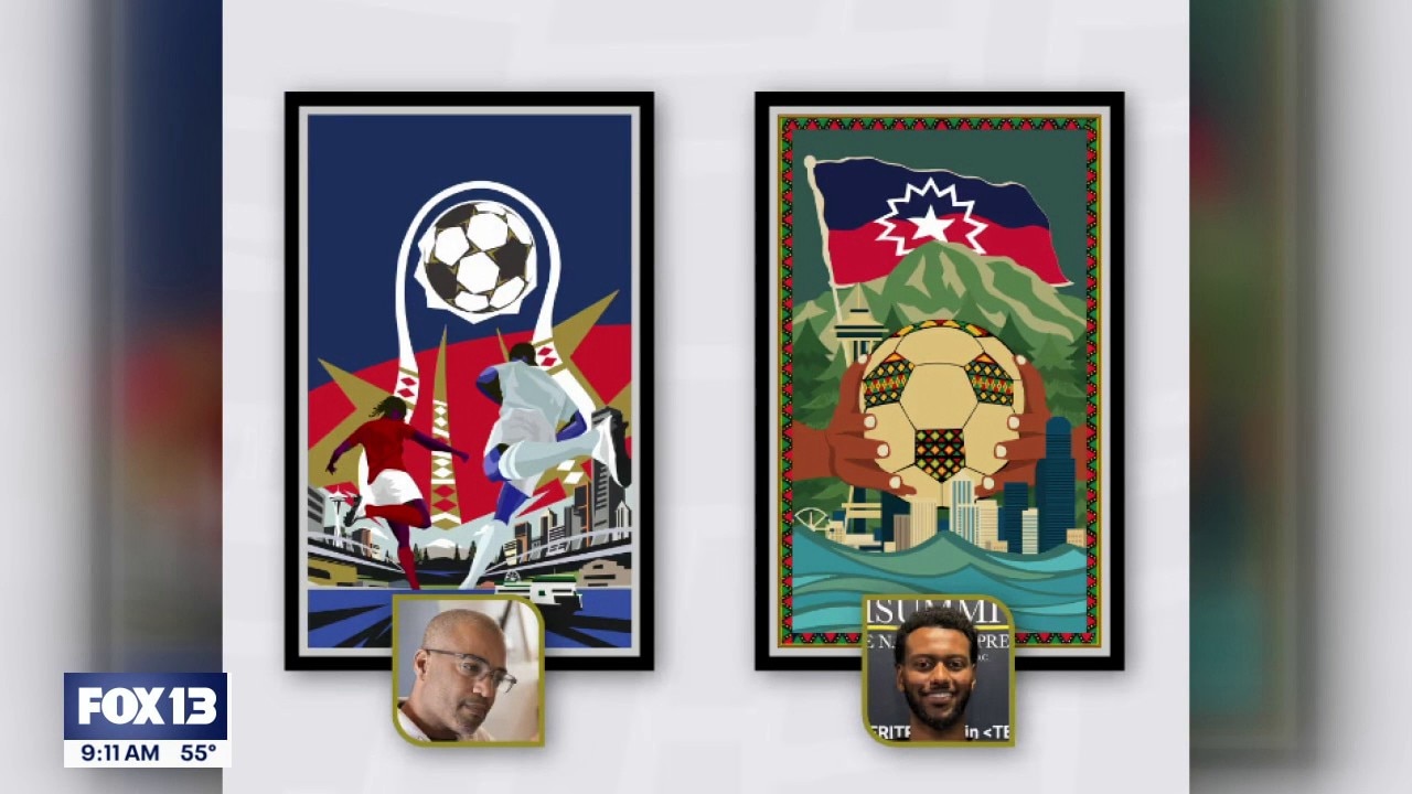 Juneteenth celebration happening along the Seattle Waterfront during World Cup