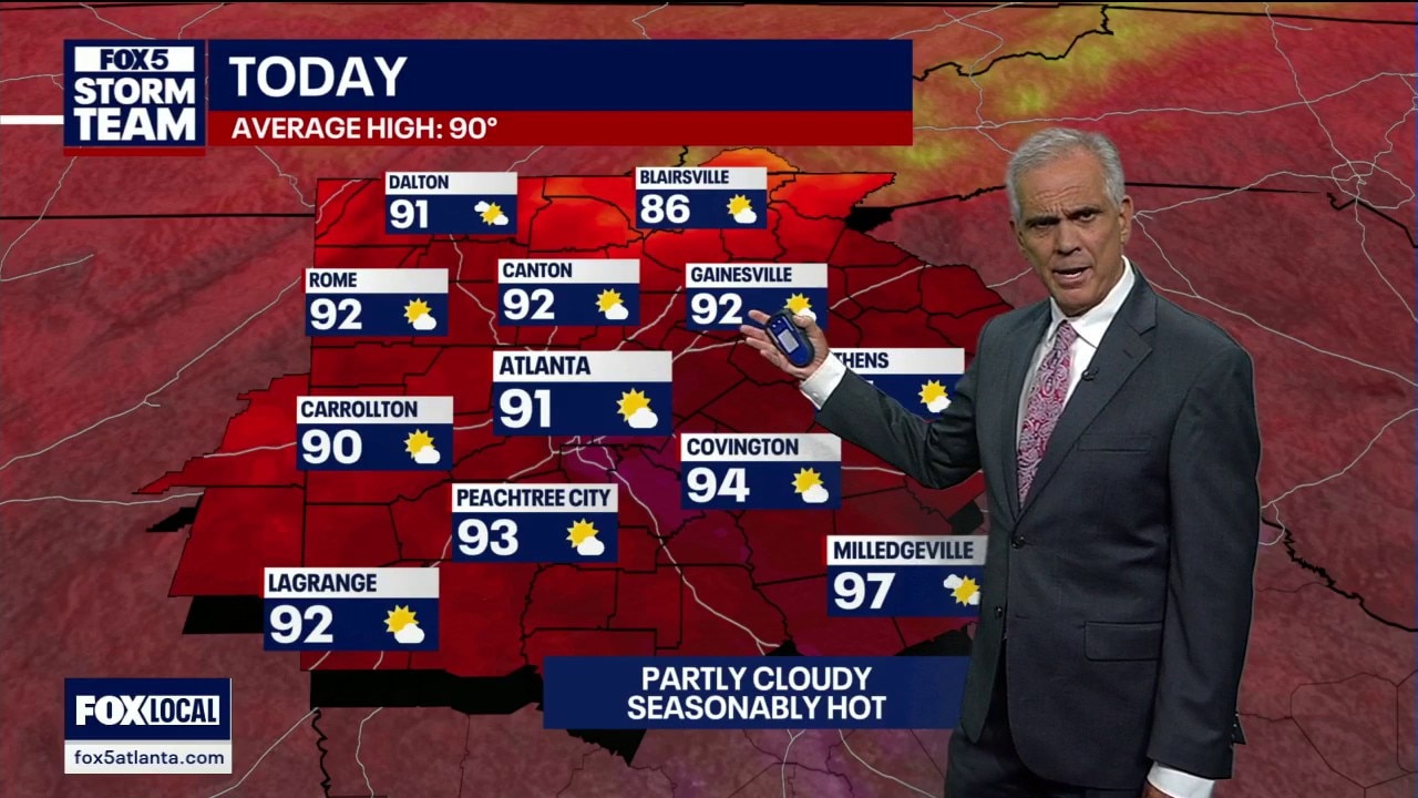 Wednesday noon weather forecast
