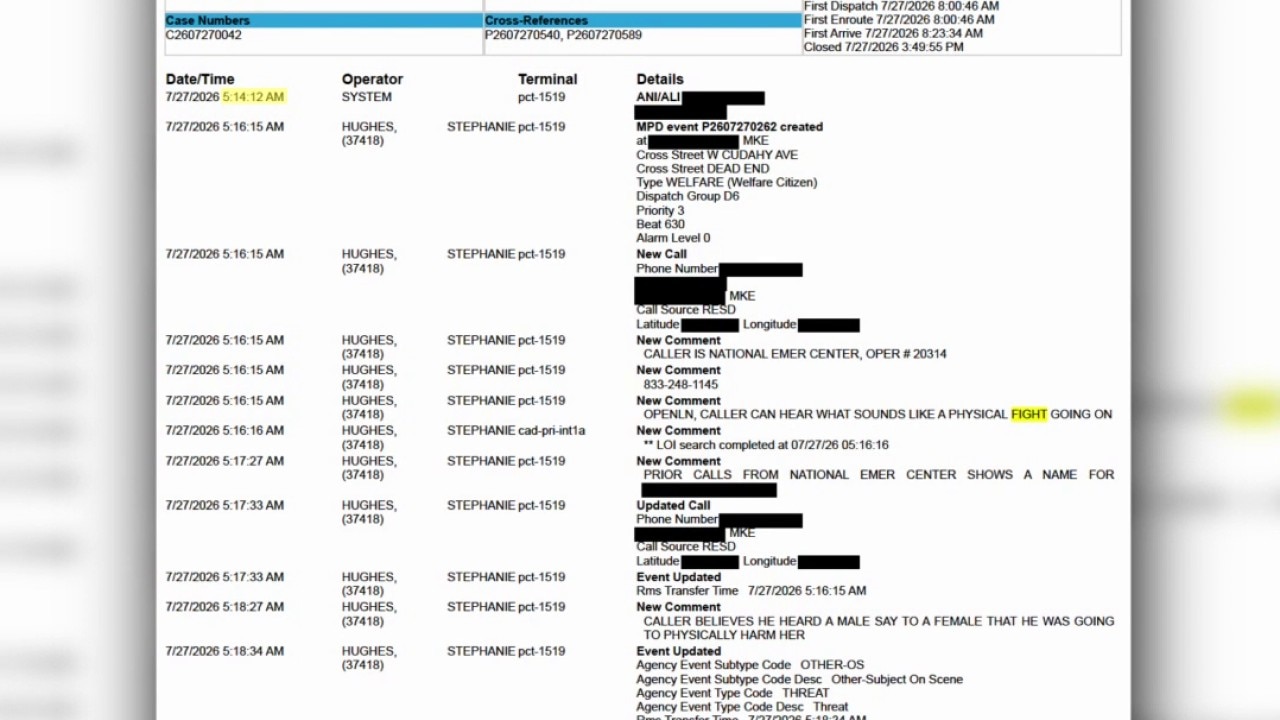 911 delay: Computer-aided dispatch records